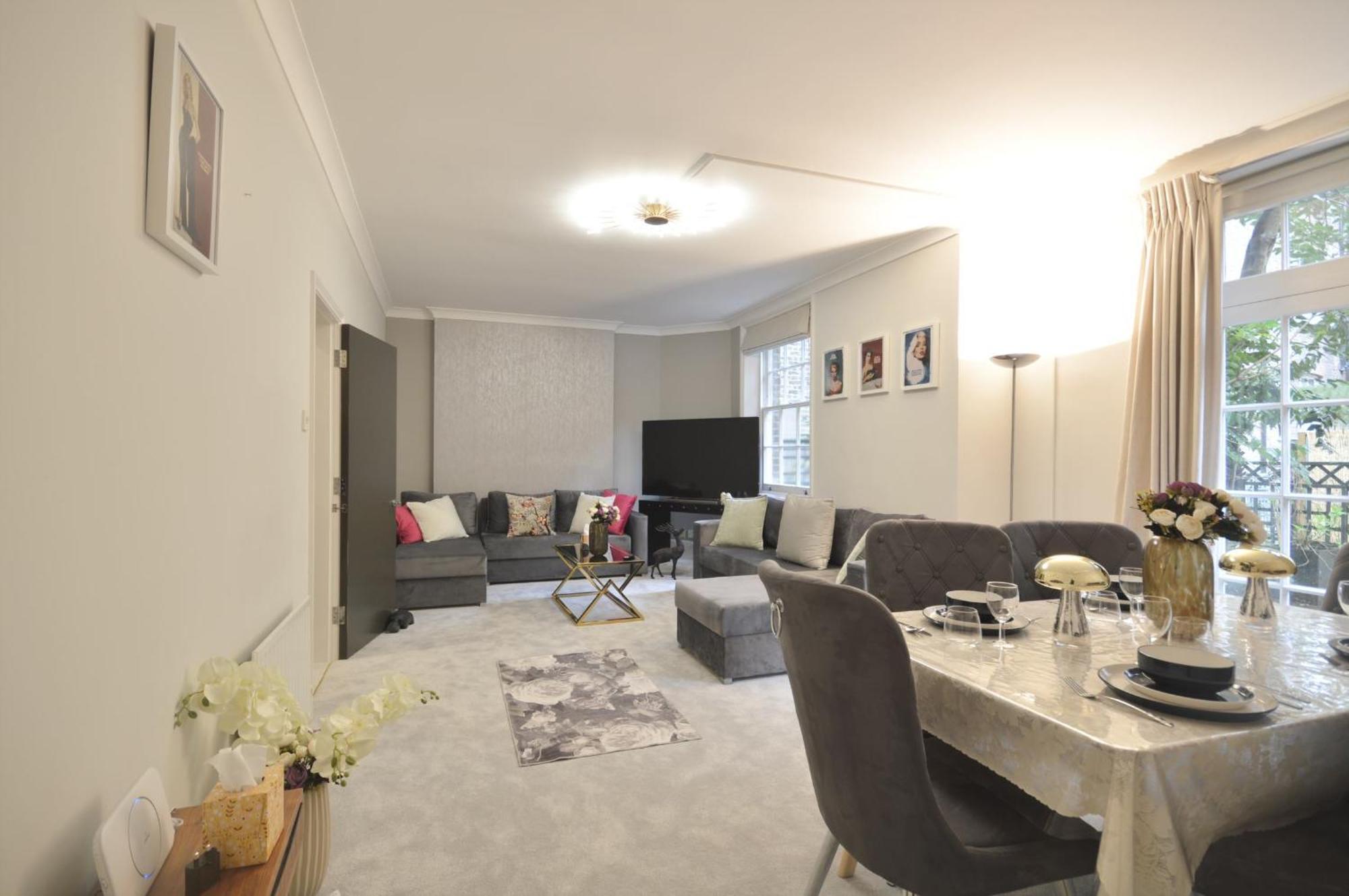 Kensington Apartment, Breakfast, 2 Baths Londen Buitenkant foto