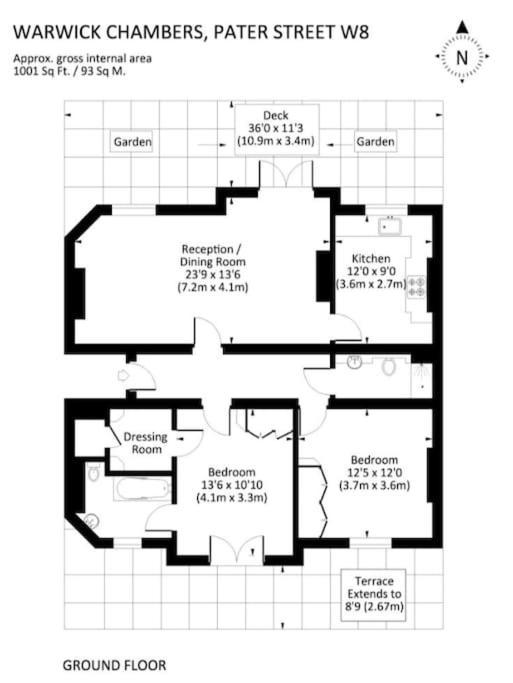 Kensington Apartment, Breakfast, 2 Baths Londen Buitenkant foto